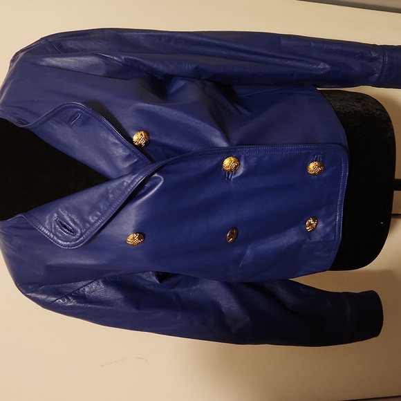 LORD & TAYLOR LEATHER JACKET SIZE 6 - Picture 4 of 6